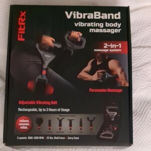 NEW IN BOX FitRx VibraBand Vibrating Body Massager